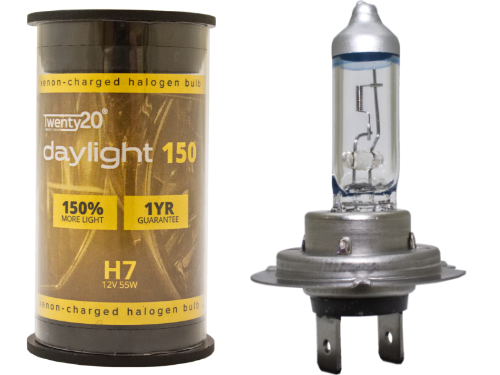 H7 Halogen Headlight Bulbs Twenty20 Daylight 150 H7 Bulbs